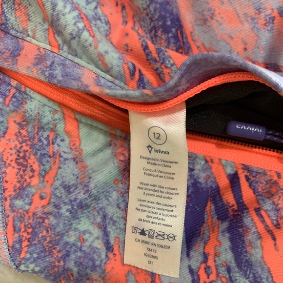 Ivivva Girls Cool Condition Reversible Jacket - Picture 7 of 7